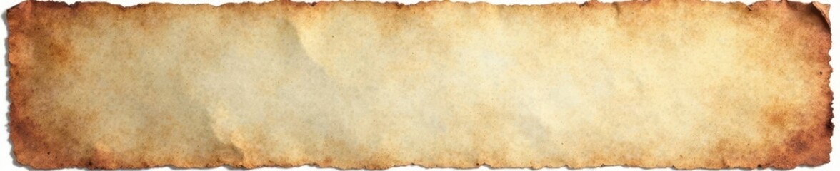 Fototapeta premium Vintage style paper with torn edges and aged texture , faded ink , retro paper background, distressed paper