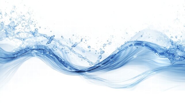 Abstract Dynamic Water Forms