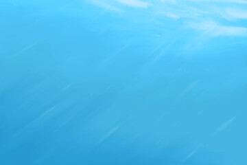 Blue water background, aesthetic paint design