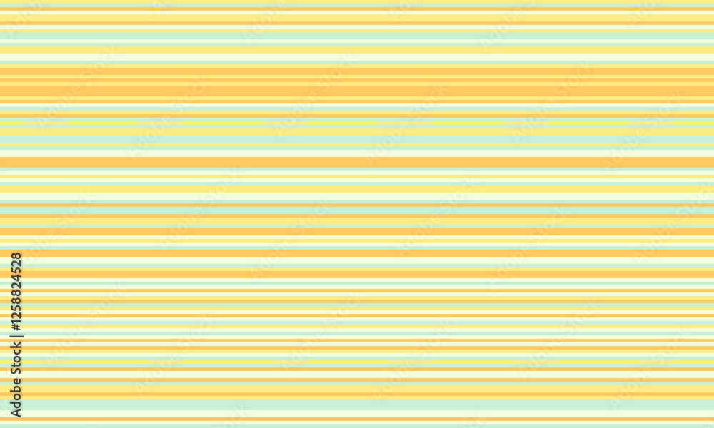 Aufkleber geometric stripes seamless vector pattern with horizontal lines in varied colours, creating an abstr