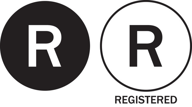 Registered trademark symbol used to indicate officially registered brands and products.