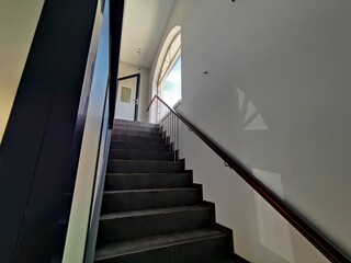 Fototapeta premium beautiful interior of a new apartment, staircase view
