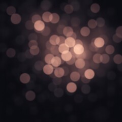 Fototapeta premium Soft bokeh lights on a dark background creating a dreamy texture Bokeh light lights background bokeh abstract light bright effect shiny