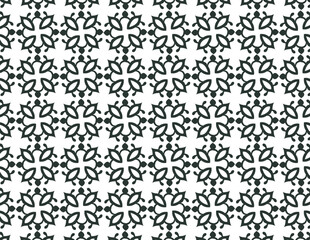 Fototapeta premium Geometric Floral Pattern