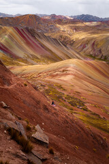 rainbow mountains vinicunca in peru near cusco
