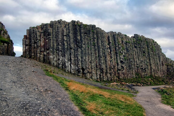 The Giant's causeway located in Northern Ireland (County Antrim) is one of Ireland's most iconic landmarks and UNESCO world heritage
