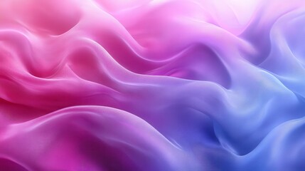 Fototapeta premium Flowing Fabric Textures in Soft Pink and Blue Hues for Design