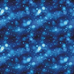 Obraz premium Blue glitter sparkles seamless pattern. Abstract blue background. AI artwork. 