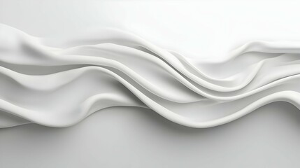 White Fabric Drape Texture