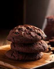 Fototapeta premium Chocolate cookies