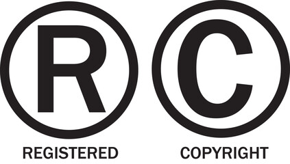Combination of registered trademark and copyright symbols used for legal brand protection.