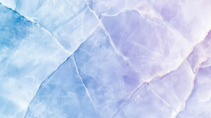 Abstract Ice Texture Pastel Blue and Purple Hues