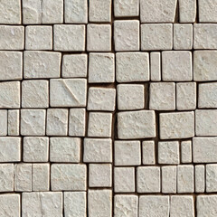 Naklejka premium uneven stone finished tile paving texture material