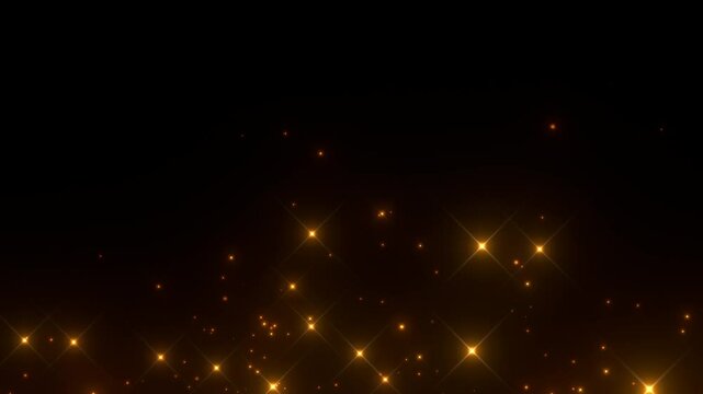 sparkling glitter particles light background effect