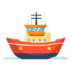 Ship illustration vessel art vector