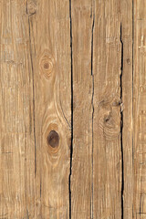 Naklejka premium Dark color natural old weathered pinewood seamless texture material 