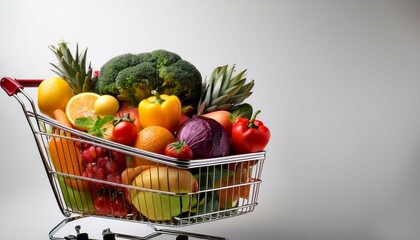 fruits and vegetables in the basket