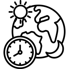 Time zone Icon