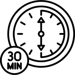 30 minutes Icon