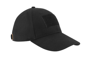 Baseball cap with velcro for patches