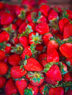 fresh strawberries