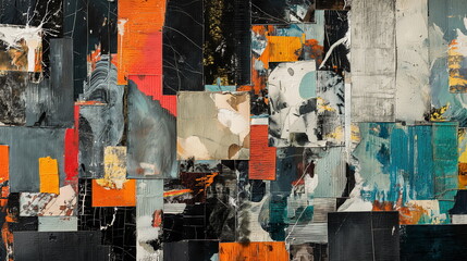 strips pieces Synthetic abstraction --chaos 12 --a_004