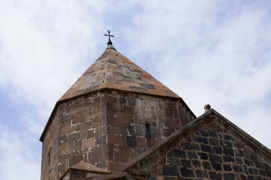 Sevanavank is a monastic complex located on a peninsula at the northwestern shore of Lake Sevan