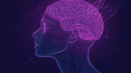 Obraz premium Galactic Cognition