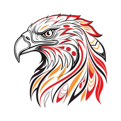 eagle head vector