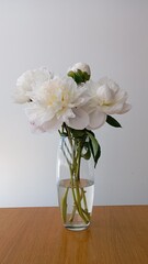 bouquet of flowers in vase