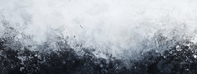 Abstract grayscale texture, painted gradient, dark bottom, light top, website background
