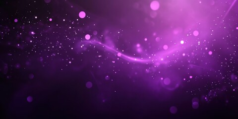 Abstract Purple Cosmic Dust And Light Background