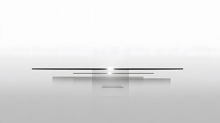 Abstract Minimalist Grey Scale Geometric Design Composition