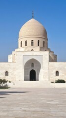 Majestic Islamic Dome Mosque Architecture Exterior