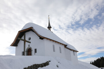Ski resort, Bettmeralp, Switzerland