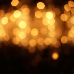 Obraz premium Glitter vintage lights background goldde-focused Bokeh light lights background bokeh abstract light bright effect shiny