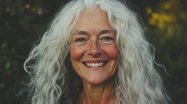 portrait of a senior woman