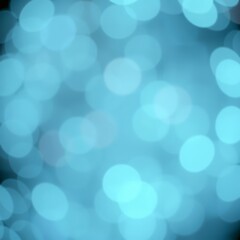 Fototapeta premium Abstract blue and green bokeh background - christmas or spring concept - blurred bokeh circles Bokeh light lights background bokeh abstract light bright effect shiny