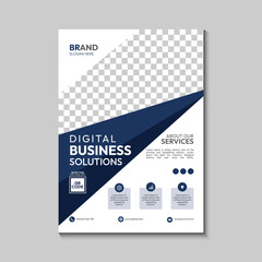 Abstract Corporate Business Solutions Flyer
