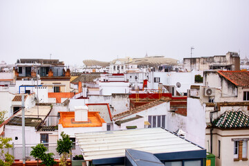 Architecture of the city of Seville, Andalusia, Spain