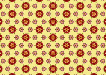 Sakura floral pattern vocter 