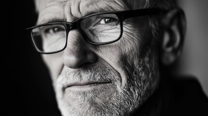 Older gentleman's portrait.