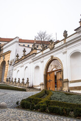 view of the Czech town Mikulov