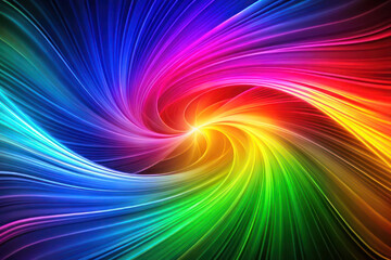 Obraz premium Abstract rainbow background