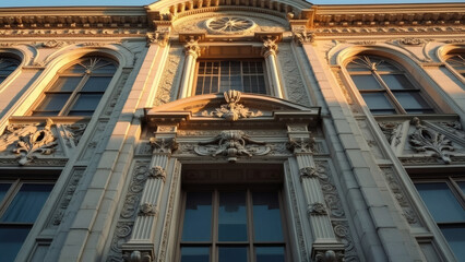 Obraz premium facade of the building