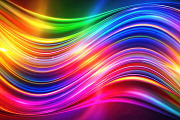 Fototapeta premium Abstract rainbow background