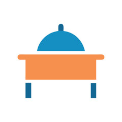 Restaurant cloche serving dish