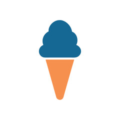 Restaurant ice cream cone