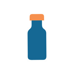 Restaurant beverage bottle icon illustration