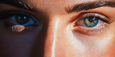 Close-Up Portraits of Healthcare Professionals in Uniform